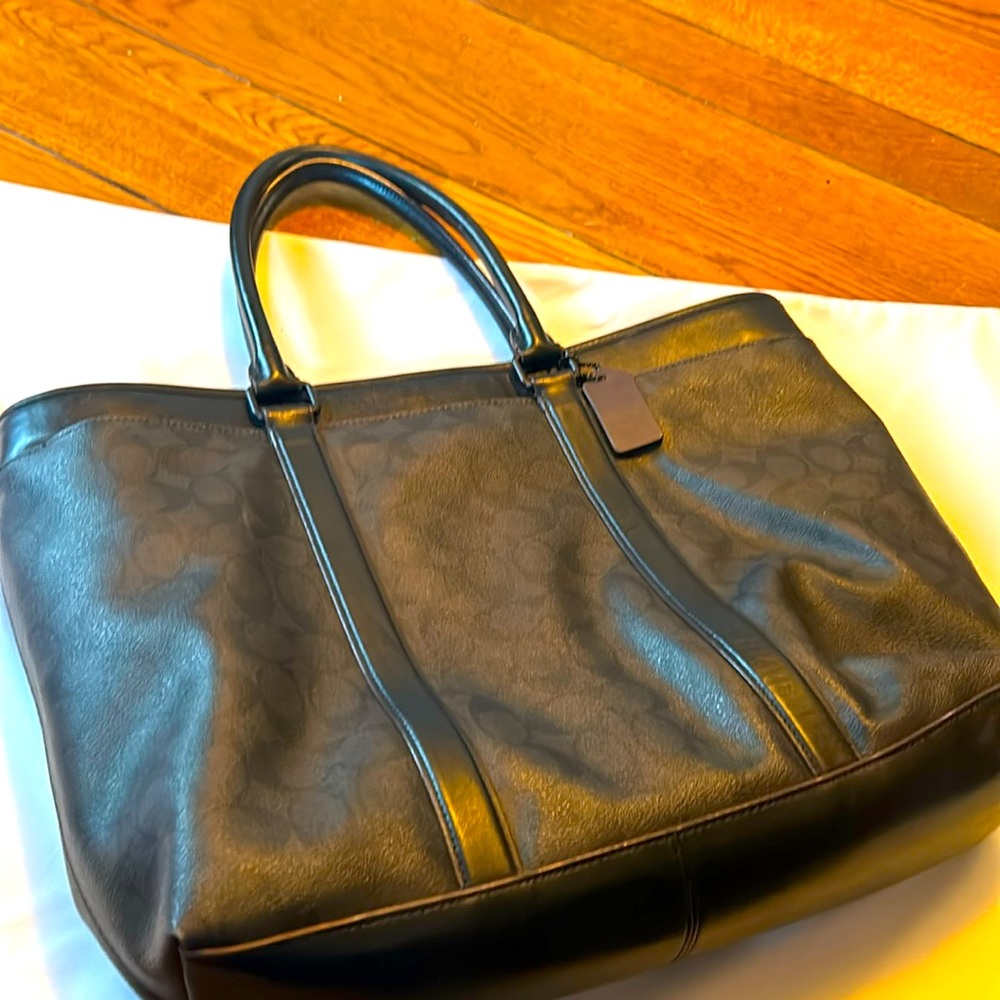 Authentic coach computer bag
